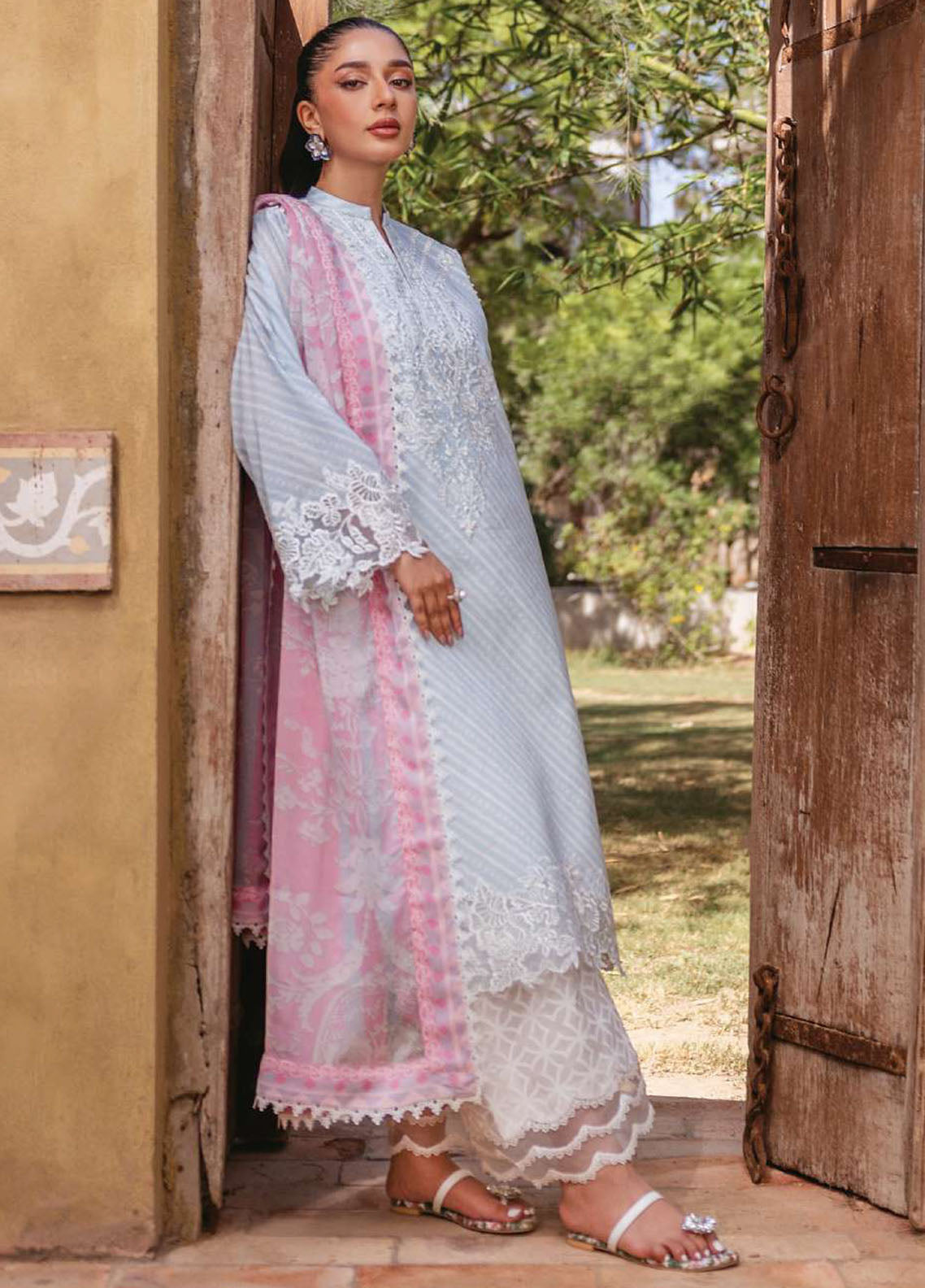 Tahra by Zainab Chottani Unstitched Lawn Collection 2024 9B Ruhae