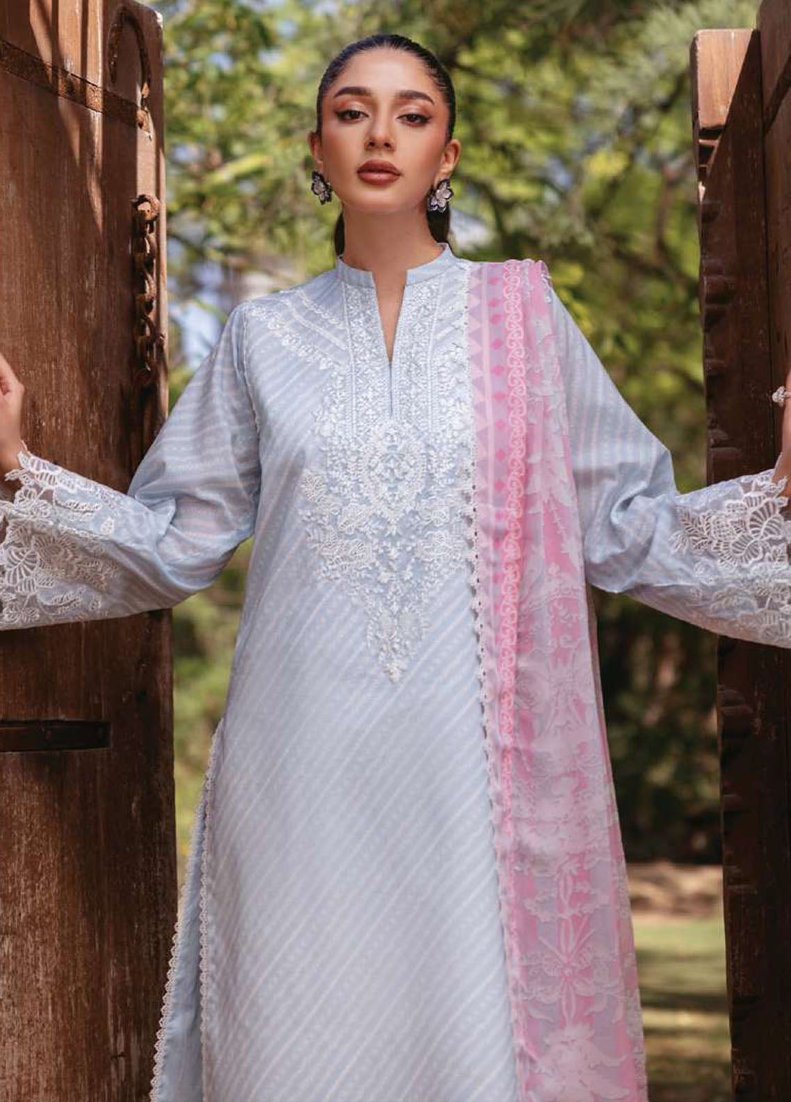 Tahra by Zainab Chottani Unstitched Lawn Collection 2024 9B Ruhae