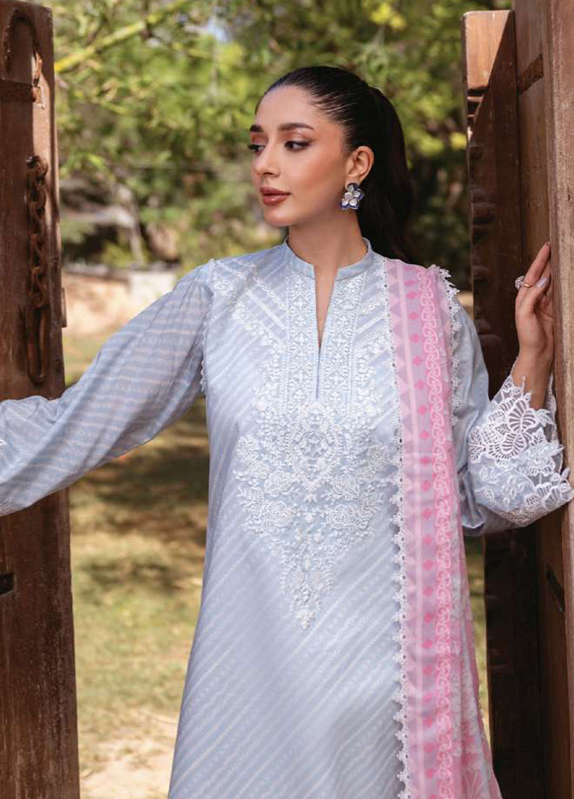 Tahra by Zainab Chottani Unstitched Lawn Collection 2024 9B Ruhae