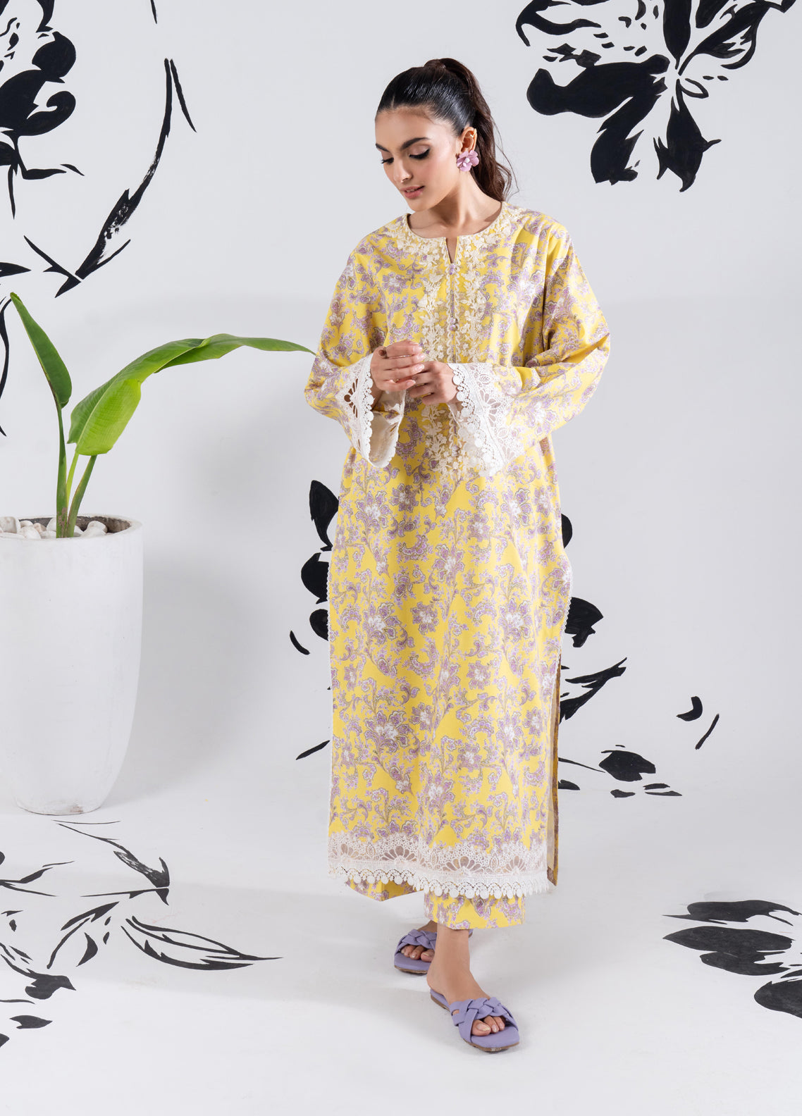 Tana Bana Pret Printed Lawn 2 Piece Suit GLV2-08