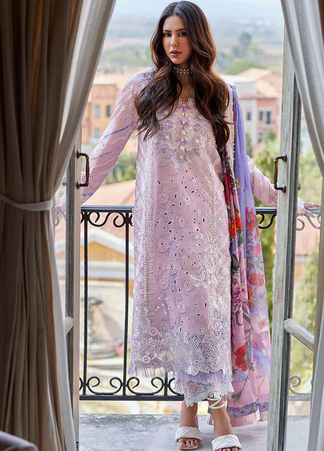Te Amo by Mushq Luxury Lawn Collection 2024 D-04 Tuscany Temptation