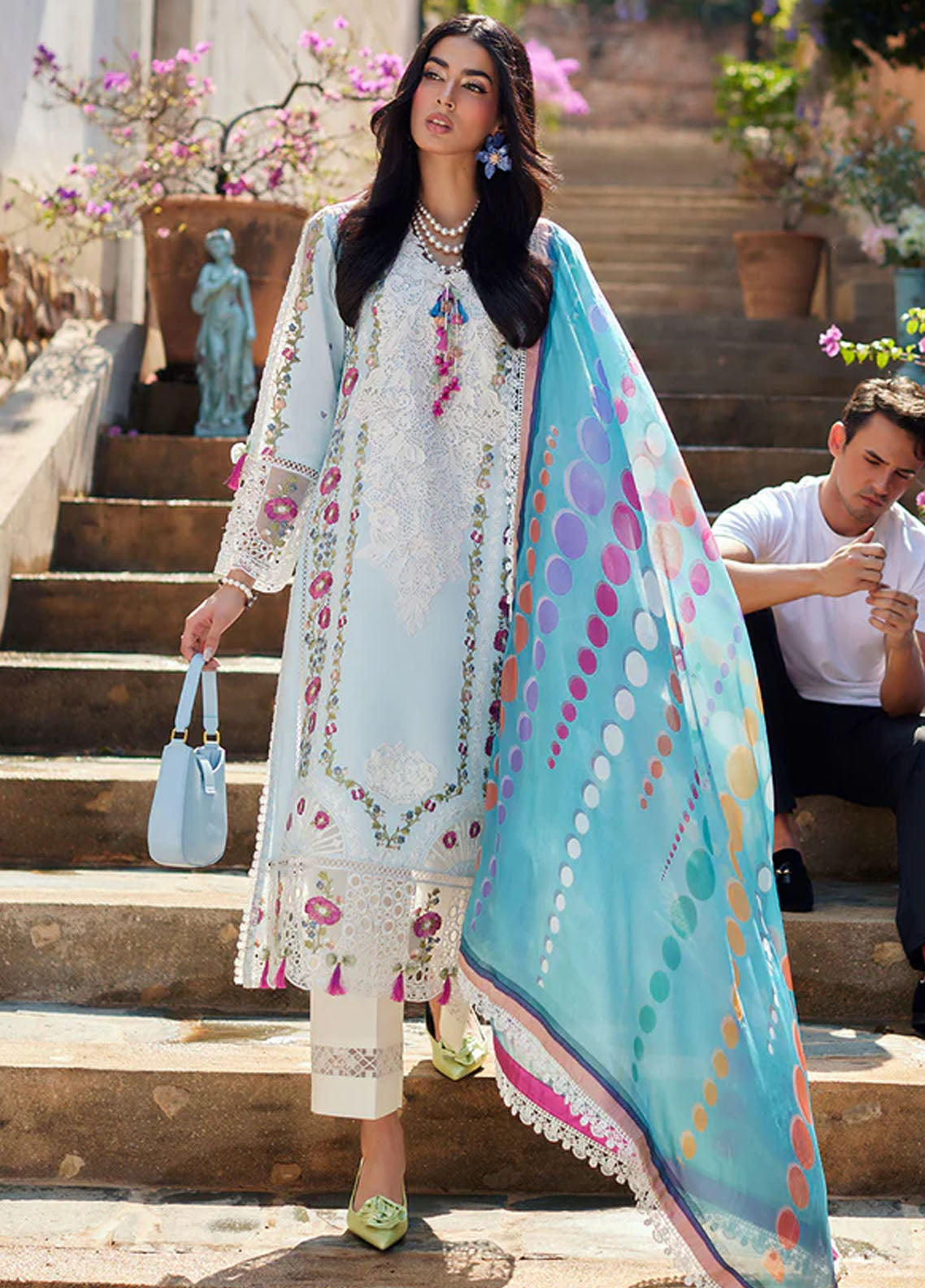 Te Amo by Mushq Luxury Lawn Collection 2024 D-14 Lucca Lure