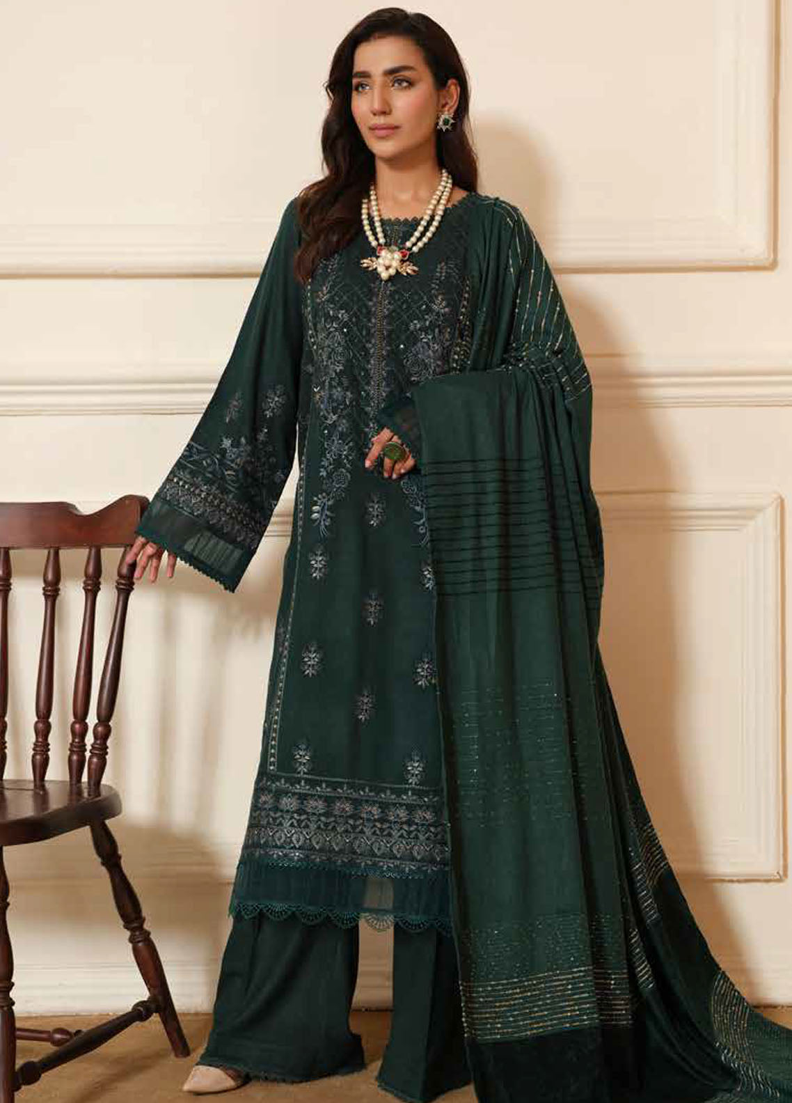 Tehzeeb By Riaz Arts Unstitched Winter Collection 2024 TL-264