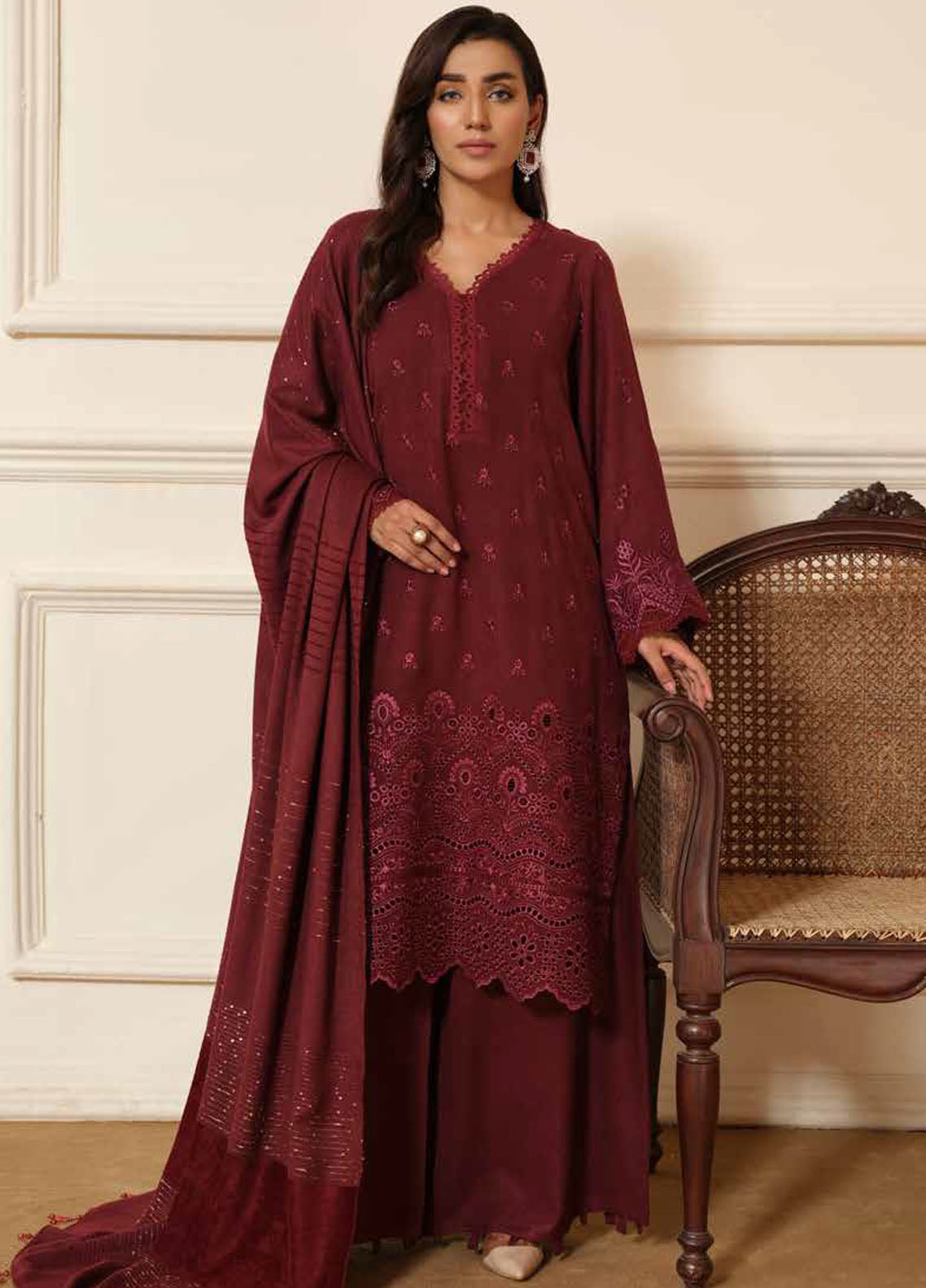 Tehzeeb By Riaz Arts Unstitched Winter Collection 2024 TL-266