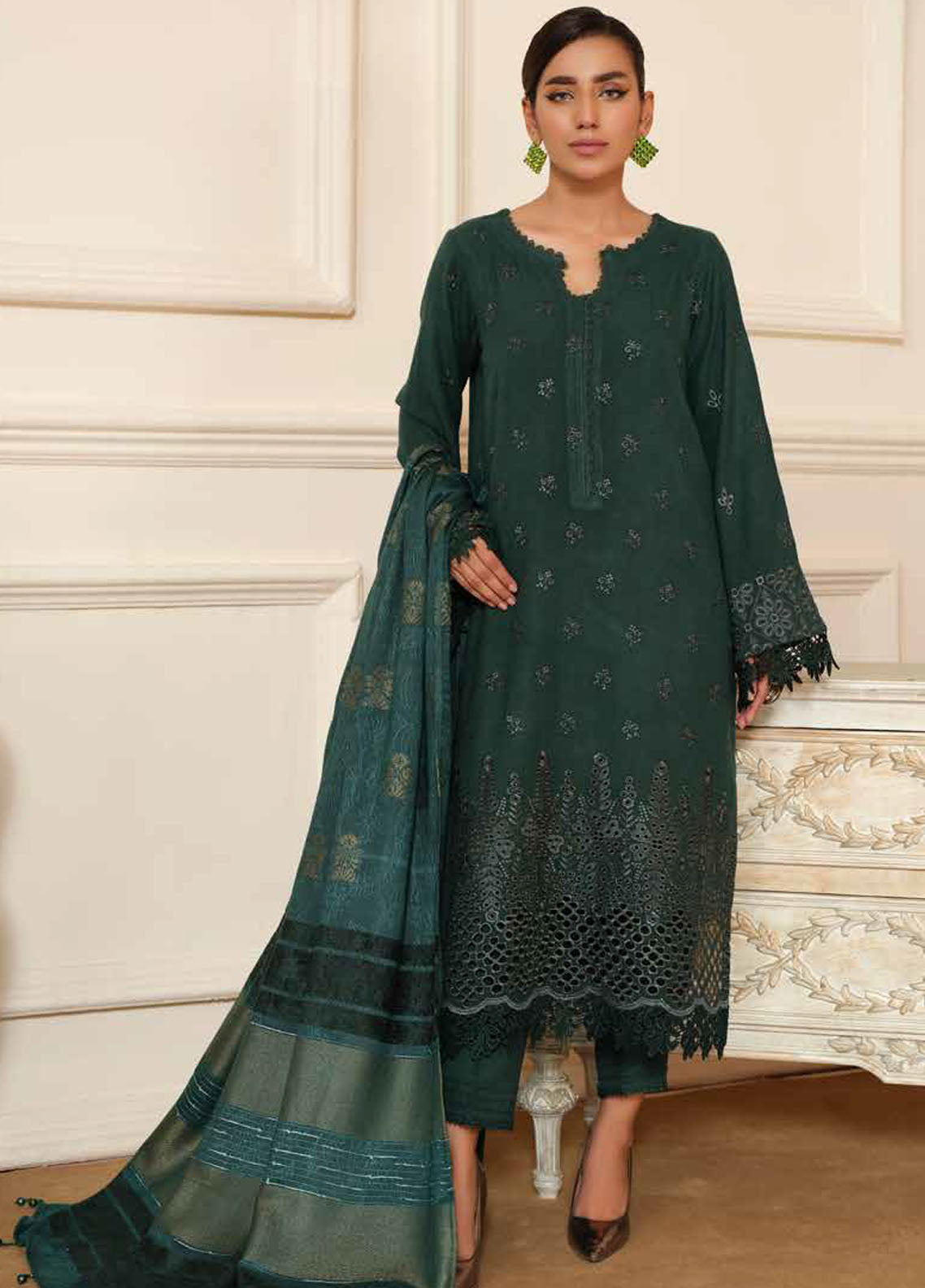 Tehzeeb By Riaz Arts Unstitched Winter Collection 2024 TL-268