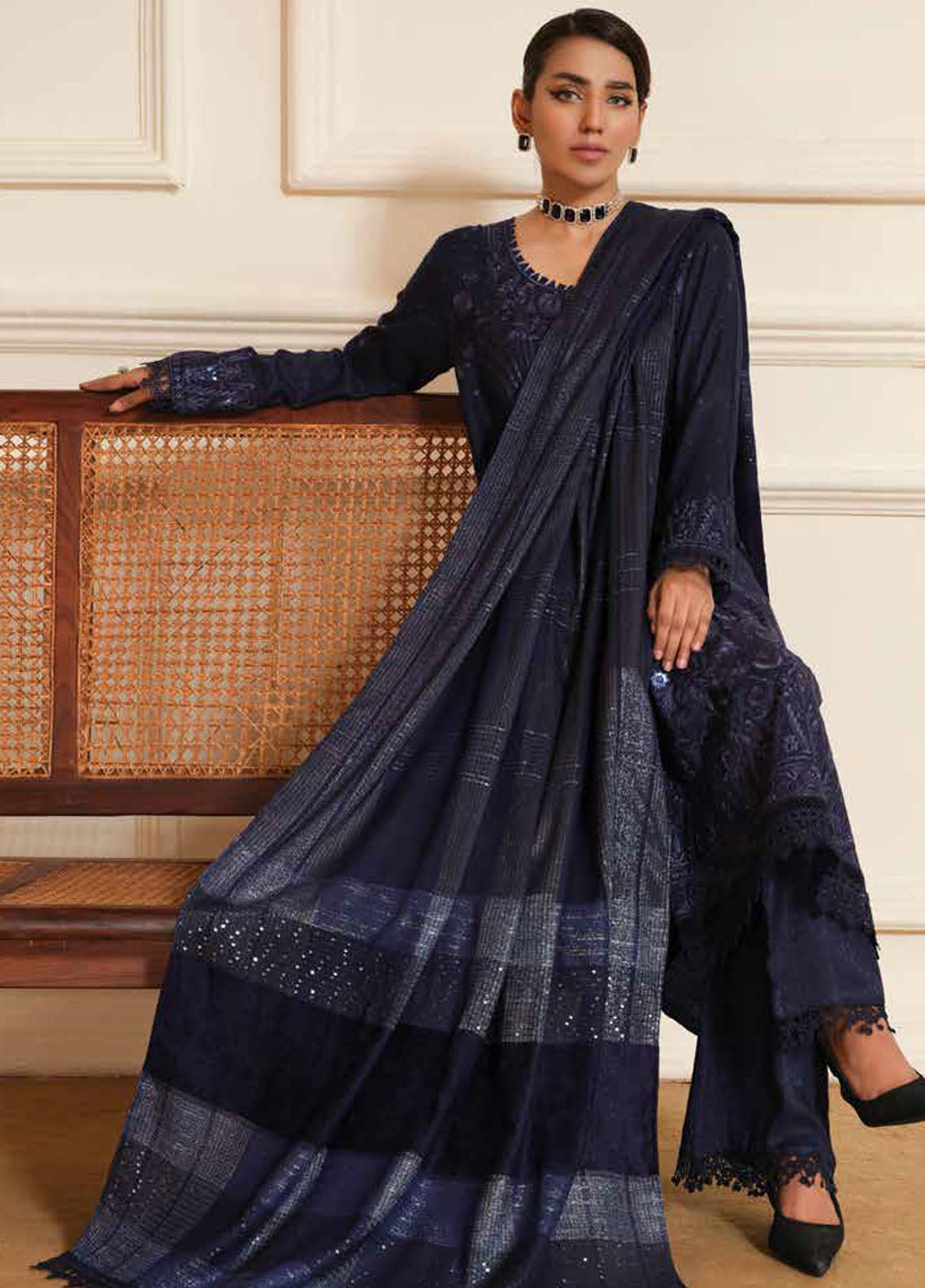 Tehzeeb By Riaz Arts Unstitched Winter Collection 2024 TL-271