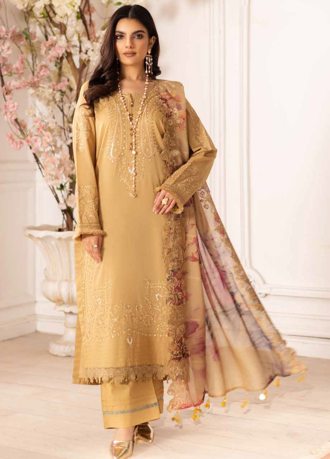 Tehzeeb by Riaz Arts Unstitched Lawn Collection 2025 TL-435