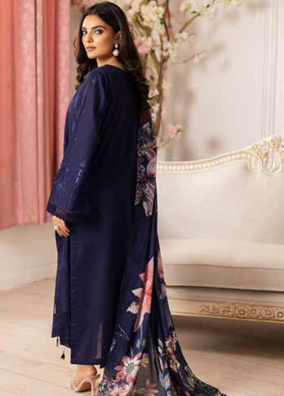 Tehzeeb by Riaz Arts Unstitched Lawn Collection 2025 TL-437