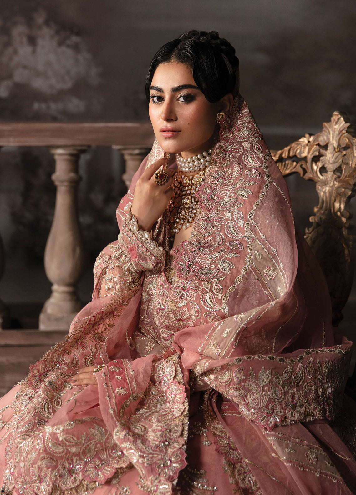The Brides Edit By Afrozeh Unstitched Collection 2023 AFB-V1-06 Victoria