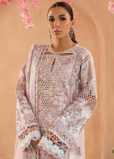 The Painted Garden by Afrozeh Eid Festive Lawn Collection 2024 D-09 Honeysuckle