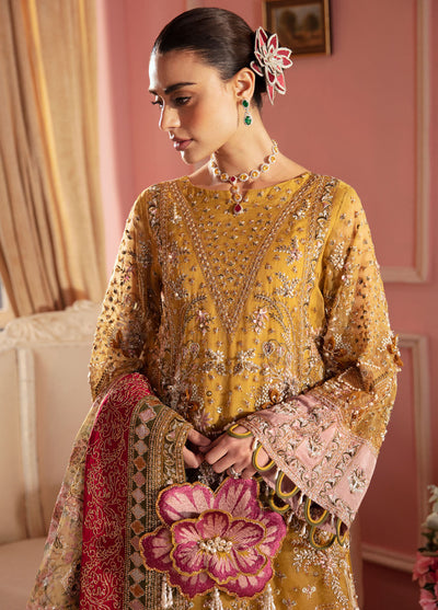 The Secret Garden By Nureh Unstitched Luxury Formals Collection 2024 NL-60 Florence