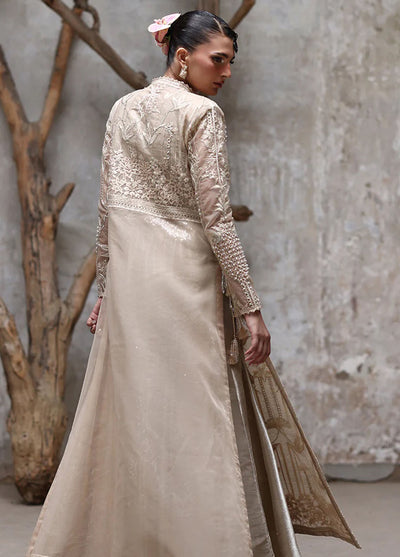 Thread and Motifs Pret Embroidered Net 3 piece Suit 9640