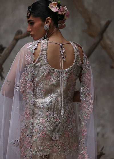 Thread and Motifs Pret Embroidered Organza 3 piece Suit 9124.2