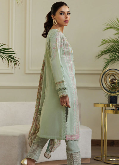 Threads And Motifs Pret Embroidered Lawn 3 Piece Suit 8954