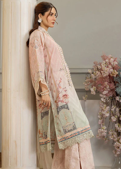 Threads And Motifs Pret Embroidered Net 3 Piece Suit 8800