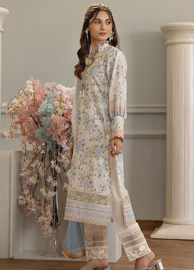 Threads And Motifs Pret Embroidered Net 3 Piece Suit 8859