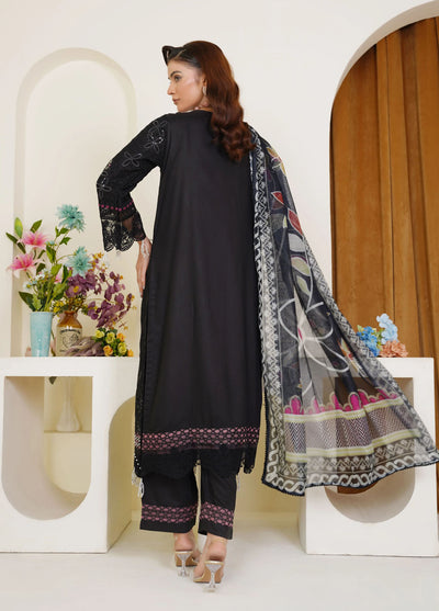 Threads And Weaves Pret Embroidered Viscose 3 Piece Suit RTWV25111
