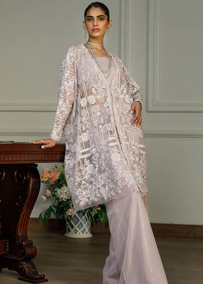 Threads & Motifs Pret Embroidered Net Jacket Dress 8382