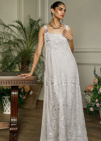 Threads & Motifs Pret Embroidered Chiffon Dress 8385