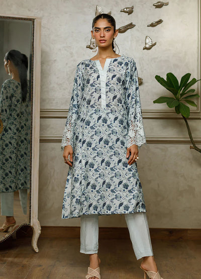 Threads & Motifs Pret Embroidered Khaadi Net Shirt 8248