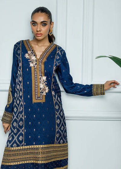 Threads & Motifs Pret Embroidered Khaadi Net Shirt 8272