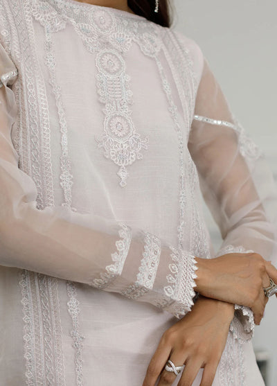 Threads & Motifs Pret Embroidered Khaadi Net Shirt 8306
