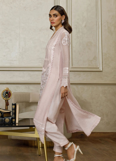 Threads & Motifs Pret Embroidered Khaadi Net Shirt 8411