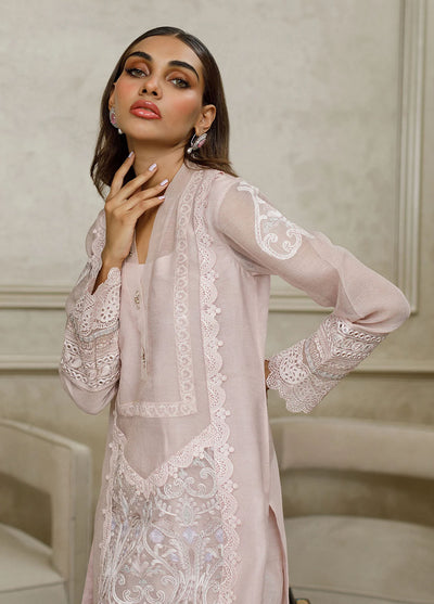 Threads & Motifs Pret Embroidered Khaadi Net Shirt 8411