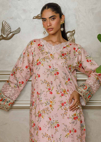 Threads & Motifs Pret Embroidered Khaadi Net Shirt 8486