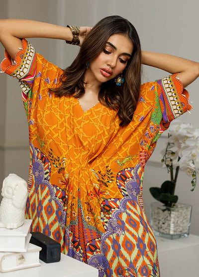 Threads & Motifs Pret Embroidered Silk Shirt 8488