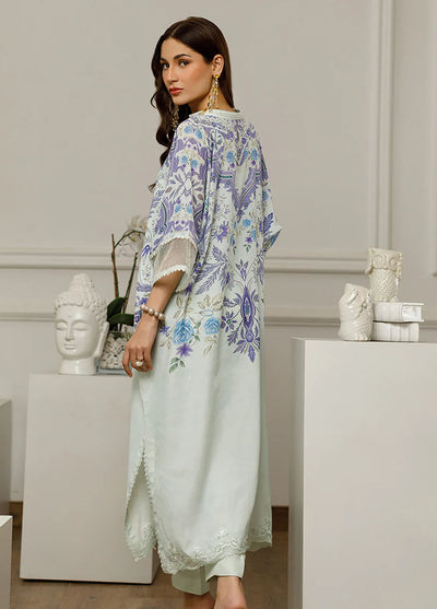 Threads & Motifs Pret Embroidered Silk Shirt 8489