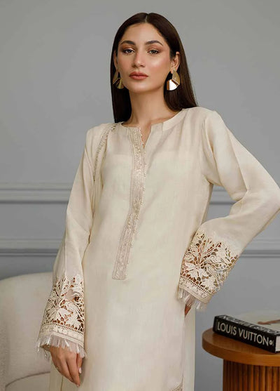 Threads & Motifs Pret Embroidered Chiffon Shirt 8532