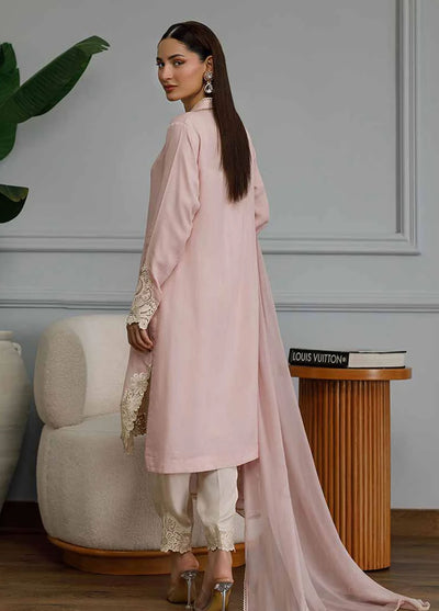 Threads & Motifs Pret Embroidered Chiffon Shirt 8536