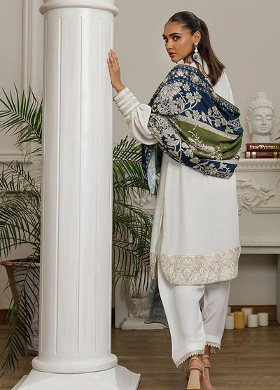 Threads & Motifs Pret Embroidered Crepe Shirt 8664