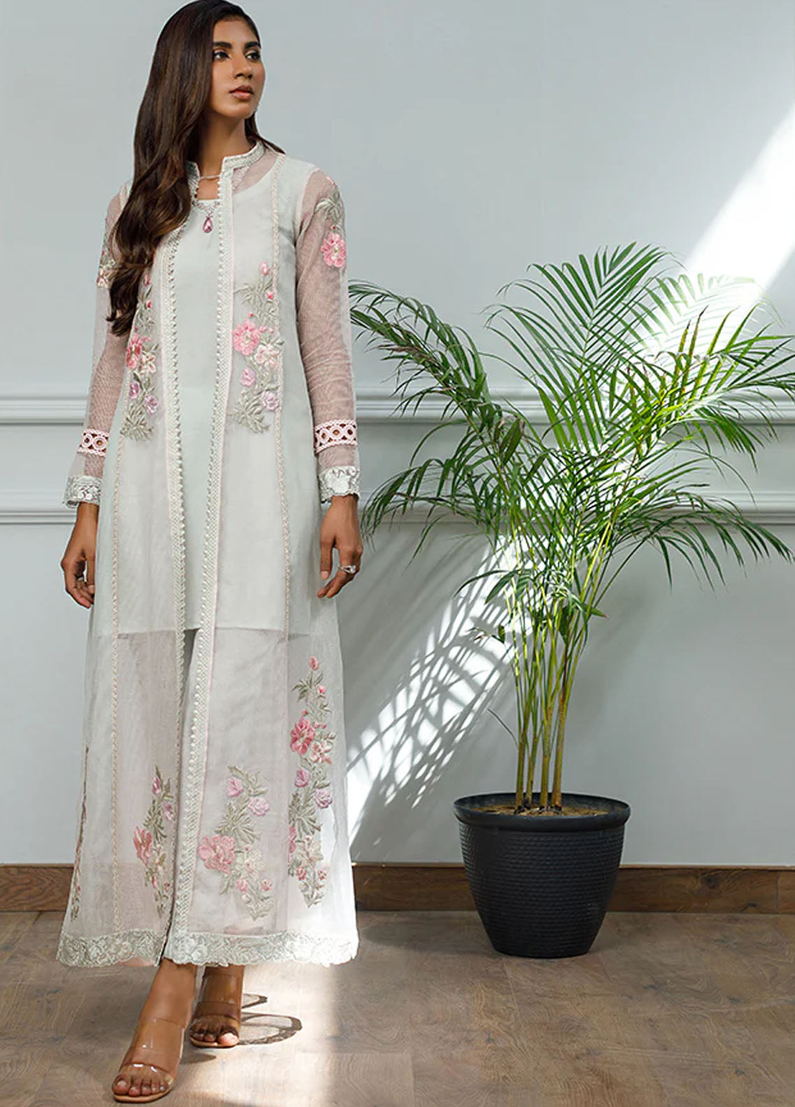 Threads & Motifs Pret Khaadi Net Shirt 8295