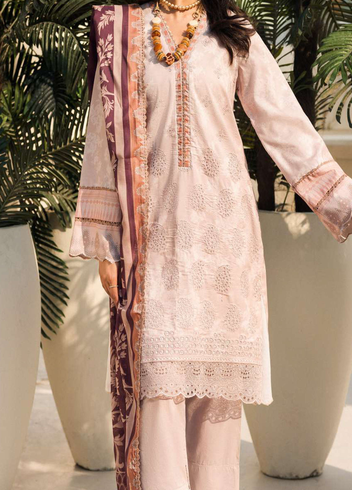 Umang By Motifz Digital Embroidered Collection 2024 4637 Deluxe