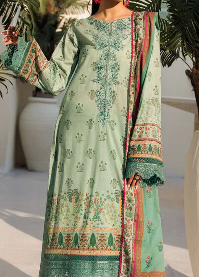 Umang By Motifz Digital Embroidered Collection 2024 4640 Floral Spring