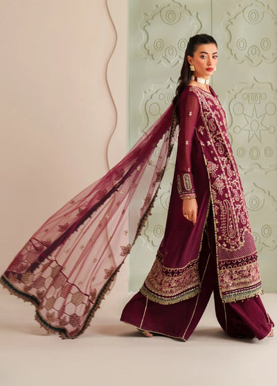 Xenia Formal Unstitched Luxury Chiffon Suits 3 Piece XE25FL Zeyara - Formals Collection