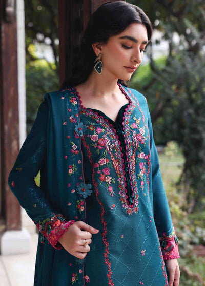 Amaris by Republic Womenswear Unstitched Luxury Shawl Khaddar Embroidered Suits 3 Piece RW25AS D-9 - Winter Collection