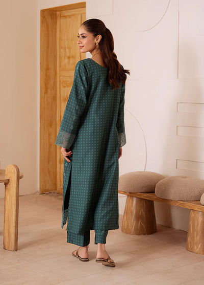 Basics by Gulaal Pret Embroidered Poly Lawn 2 Piece PL-24-S Midnight Fern - Summer Collection
