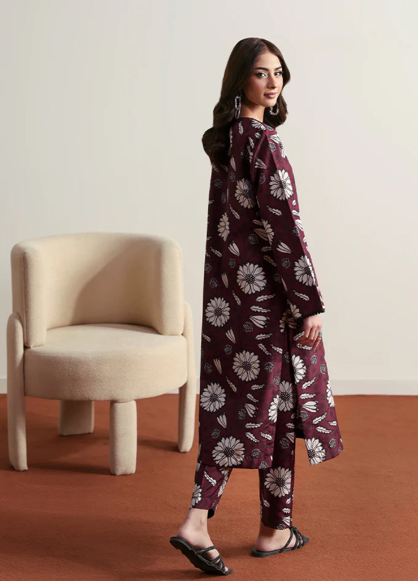 Basics by Gulaal Pret Embroidered Poly Lawn 2 Piece PL-13 Evra - Summer Collection