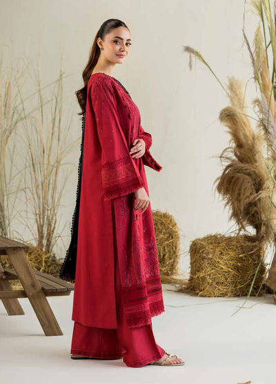 Sobia Nazir Winter Embroidered Khaddar Suits 3 Piece SN25WU D-05 A - Winter Collection