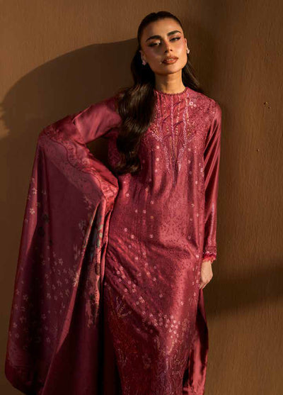 Sobia Nazir Unstitched Shawl Embroidered Herringbone 3 Piece SN25SW D-03 B - Winter Collection
