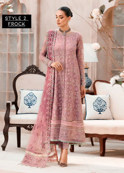 Xenia Formal Unstitched Luxury Chiffon Suits 3 Piece XE25FL Nizha - Formals Collection