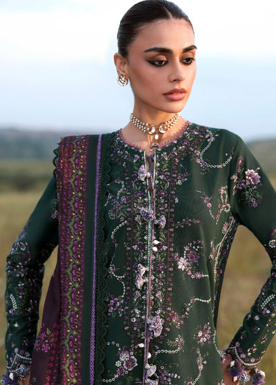Hussain Rehar Embroidered Khaddar Suits Unstitched 3 Piece HRR25KW Gulbasi - Winter Collection