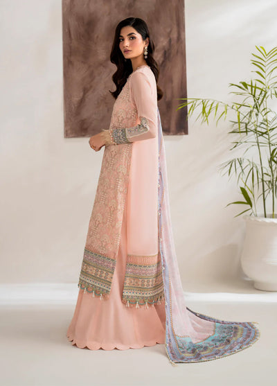 Xenia Formal Unstitched Luxury Chiffon Suits 3 Piece XE25FL Modish - Formals Collection