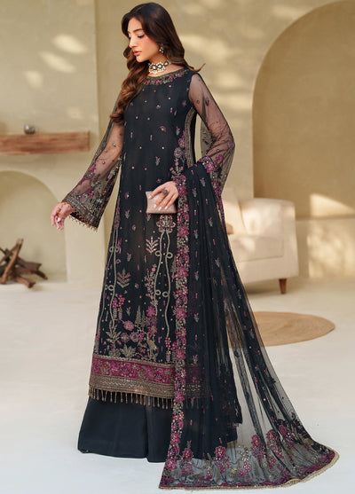 Meesa by Zarif Unstitched Net Embroidered Suits 3 Piece ZAF25MF ZRF-ML-05 JEMIHA - Winter Collection
