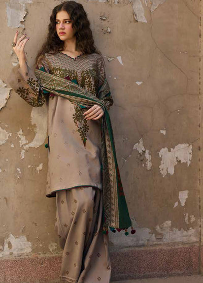 C Prints by Charizma Unstitched Linen Printed Suits 3 Piece CRZ25PL CPW5-19 - Winter Collection