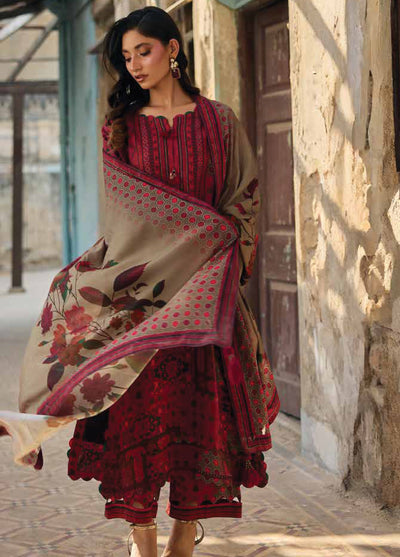C Prints by Charizma Unstitched Linen Printed Suits 3 Piece CRZ25PL CPW5-23 - Winter Collection