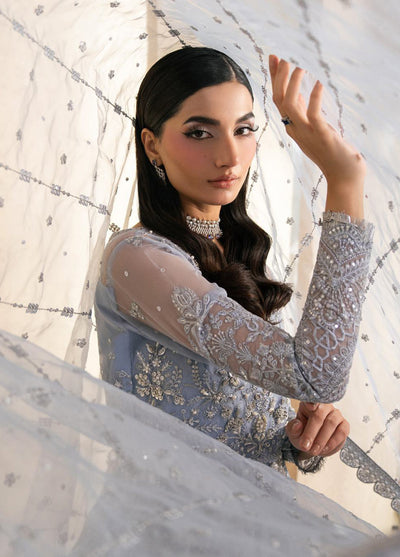 Azira by Gulaal Unstitched Luxury Embroidered Organza 3 piece GL25AF LFU-02 Zahira - Formals Collection
